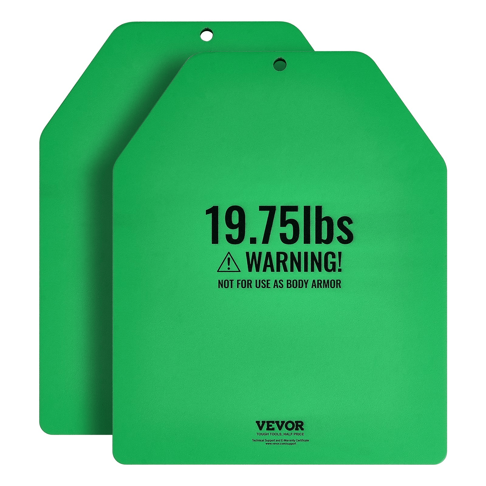 VEVOR Weight Vest Plates - 2x 19.75 LB Plates for Running & Strength Training - GNS Beauty & Personal Care
