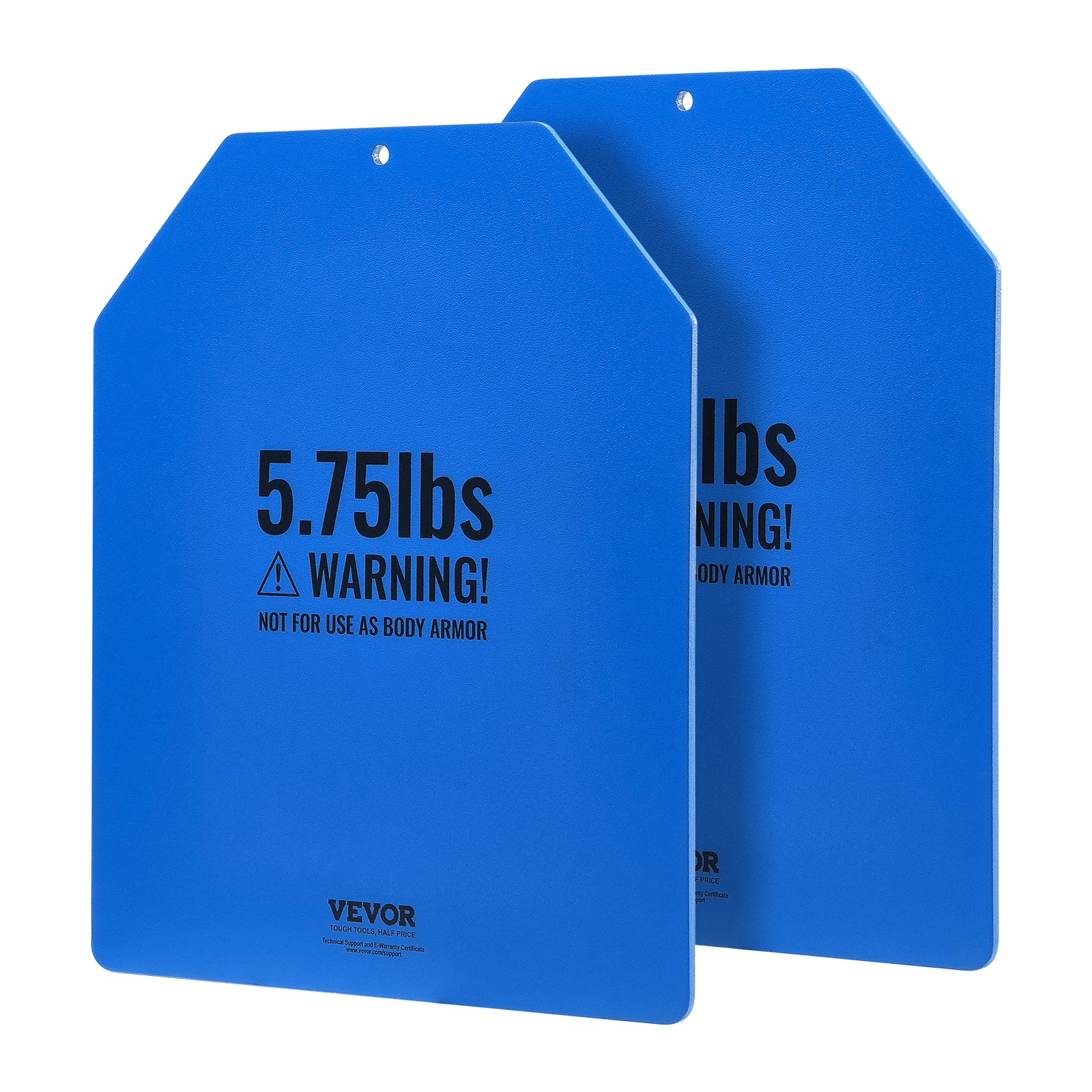 VEVOR Weight Vest Plates - 2x 5.75 LB Plates for Running & Strength Training - GNS Beauty & Personal Care