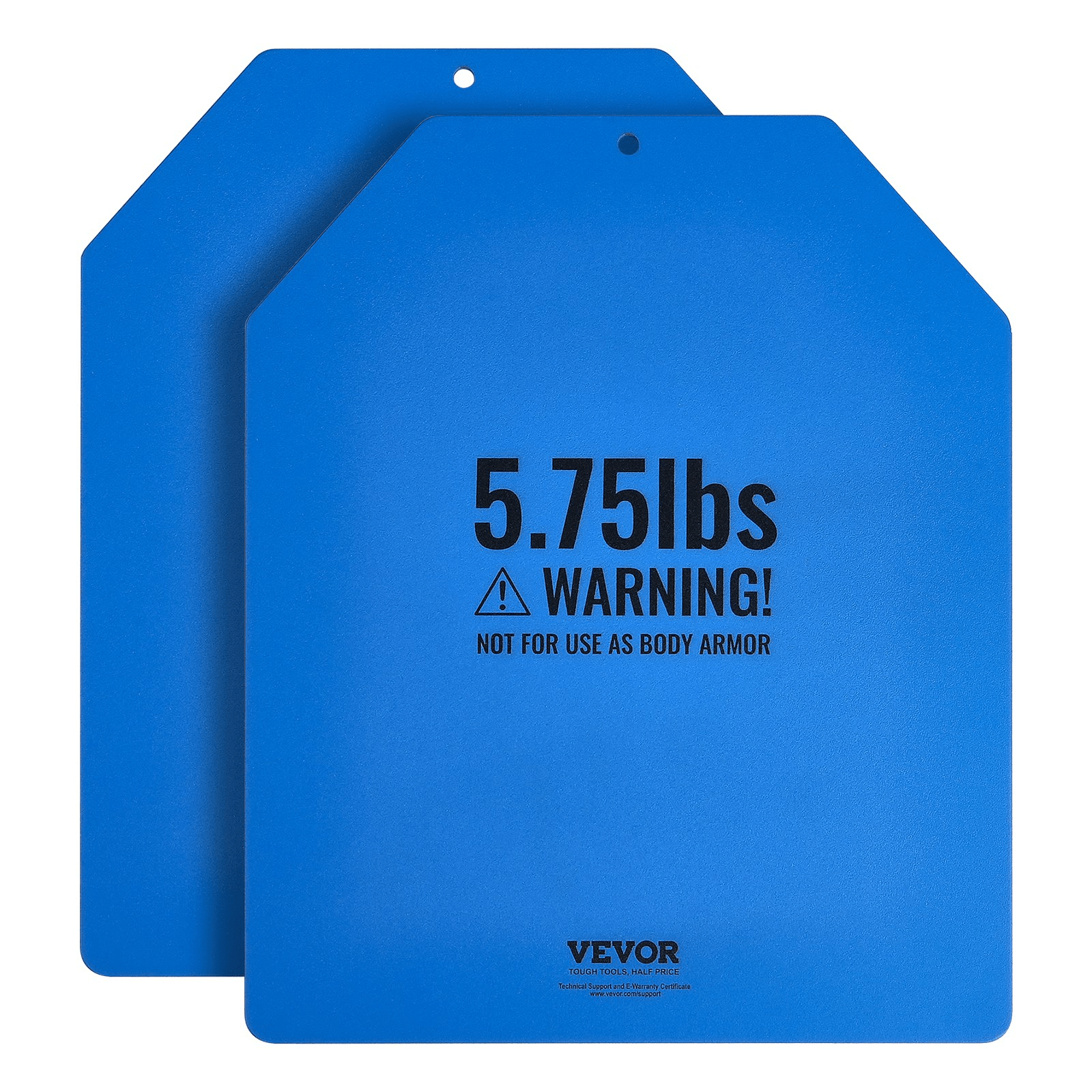 VEVOR Weight Vest Plates - 2x 5.75 LB Plates for Running & Strength Training - GNS Beauty & Personal Care