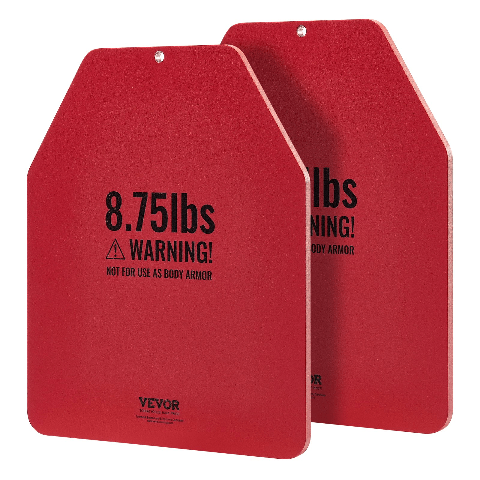 VEVOR Weight Vest Plates - 2x 8.75 LB Plates for Running & Strength Training - GNS Beauty & Personal Care