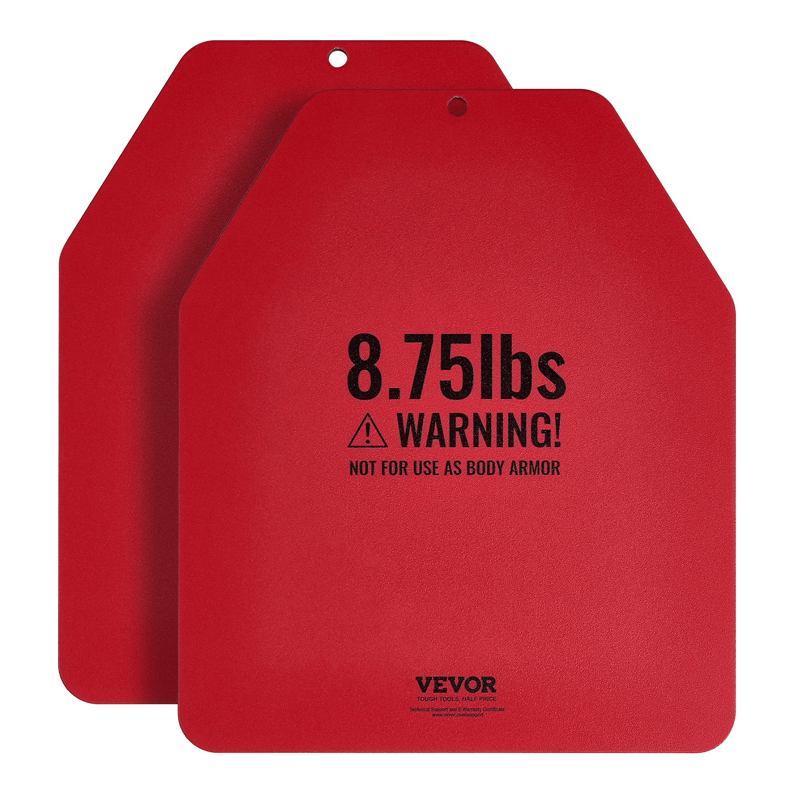 VEVOR Weight Vest Plates - 2x 8.75 LB Plates for Running & Strength Training - GNS Beauty & Personal Care