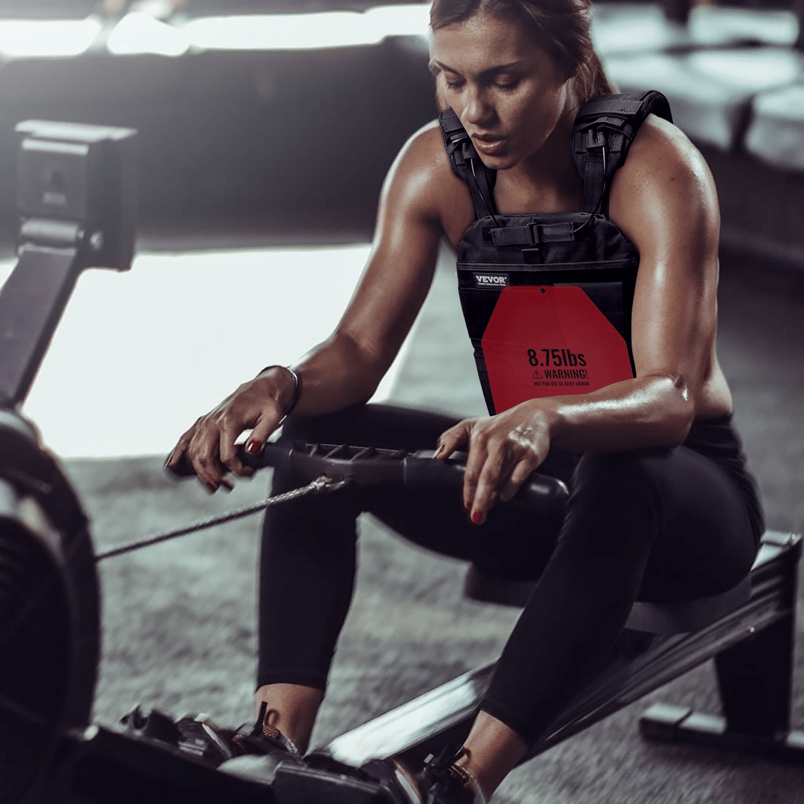 VEVOR Weight Vest Plates - 2x 8.75 LB Plates for Running & Strength Training - GNS Beauty & Personal Care
