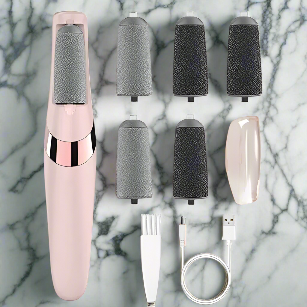 Professional Electric Foot Care Set – Luxury Pedicure Treatment Anytime, Anywhere
