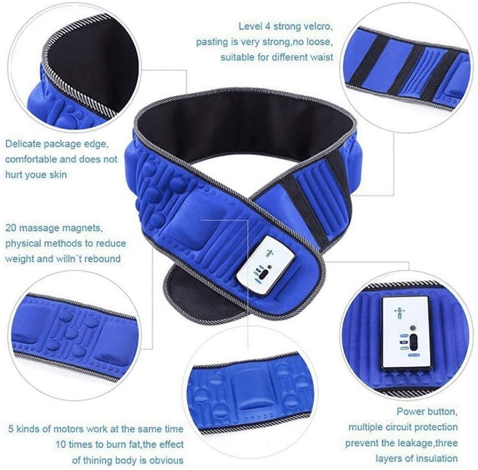 Vibration Massage Belt for Weight Loss – Enhance Your Fitness & Recovery - GNS Beauty & Personal Care