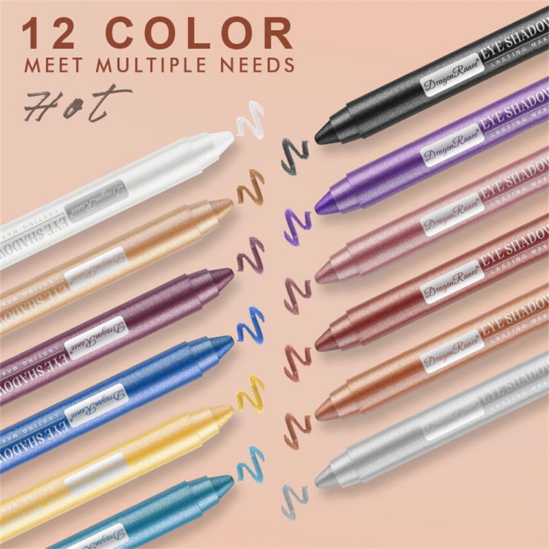 Waterproof Eyeshadow Pencil Set – Effortless Artistry for Long - Lasting Looks - GNS Beauty & Personal Care