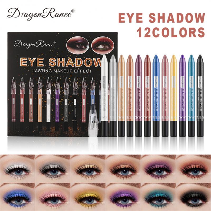 Waterproof Eyeshadow Pencil Set – Effortless Artistry for Long - Lasting Looks - GNS Beauty & Personal Care