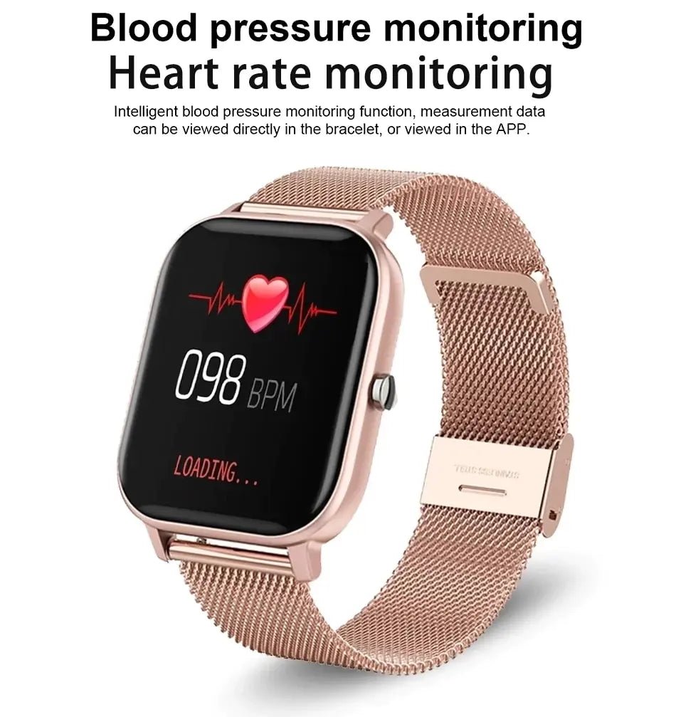 Waterproof Fitness Smartwatch with Touch Call – Your Ultimate Workout & Lifestyle Companion - GNS Beauty & Personal Care