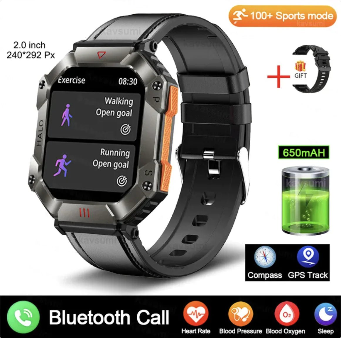 Women's Advanced Android GPS Fitness Smartwatch - GNS Beauty & Personal Care