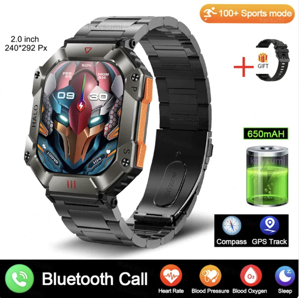 Women's Advanced Android GPS Fitness Smartwatch - GNS Beauty & Personal Care
