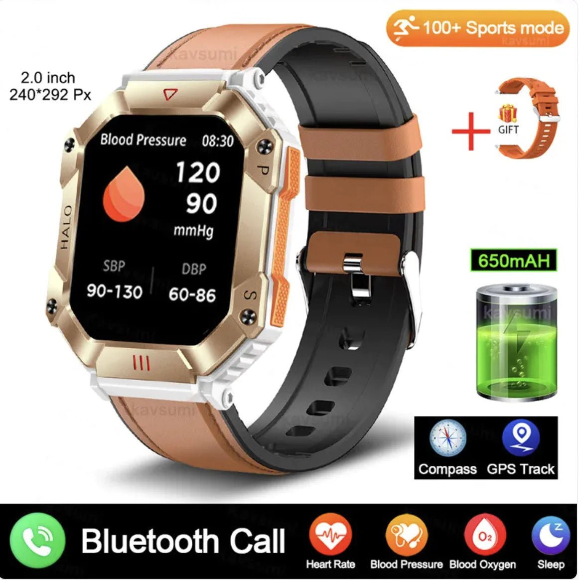 Women's Advanced Android GPS Fitness Smartwatch - GNS Beauty & Personal Care