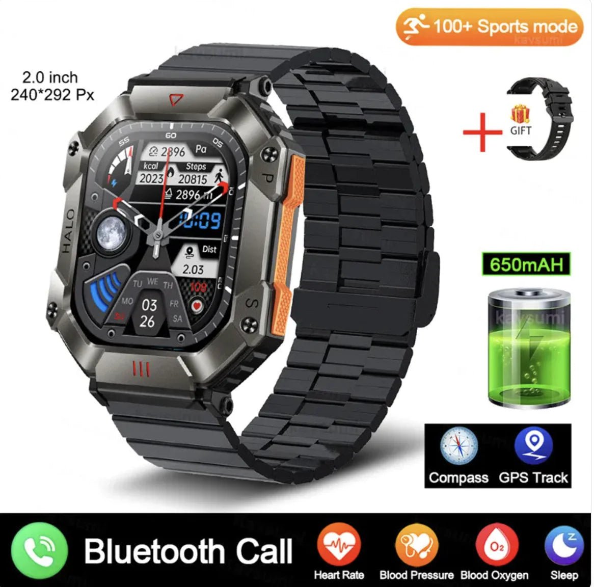 Women's Advanced Android GPS Fitness Smartwatch - GNS Beauty & Personal Care