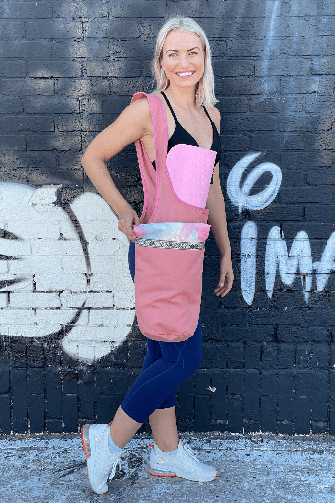 Yoga Mat Carrying Tote Bag – Durable, Spacious & Stylish for On - the - Go Fitness - GNS Beauty & Personal Care