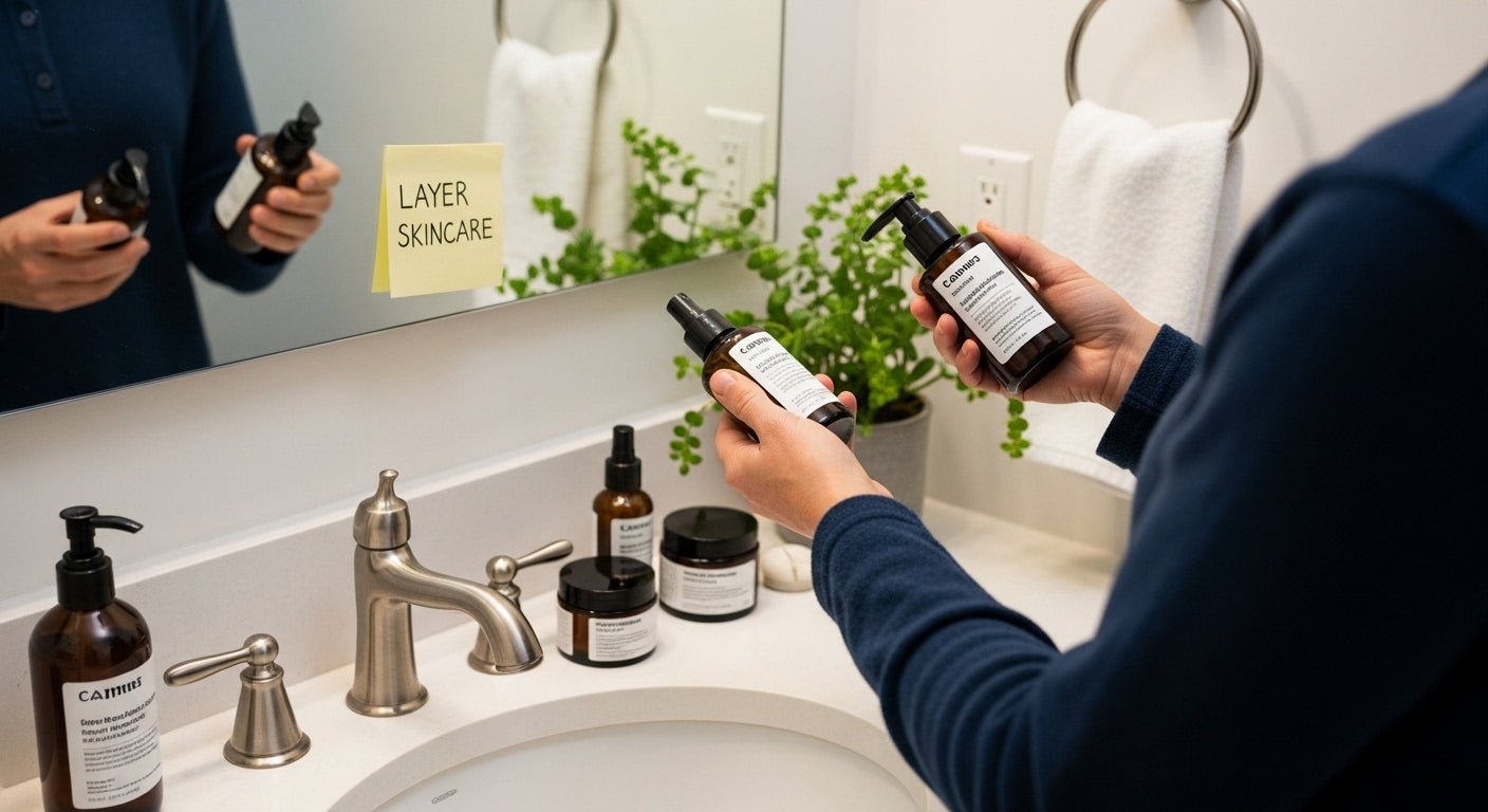 How to Layer Skincare Products for Maximum Benefit (The Beginner's Guide) - GNS Beauty & Personal Care