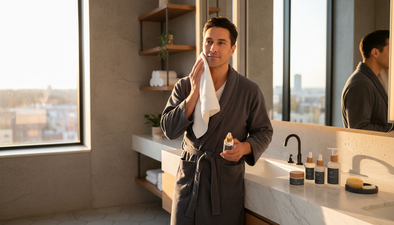 Men's Skincare Routine Steps for Healthy, Refreshed Skin - GNS Beauty & Personal Care