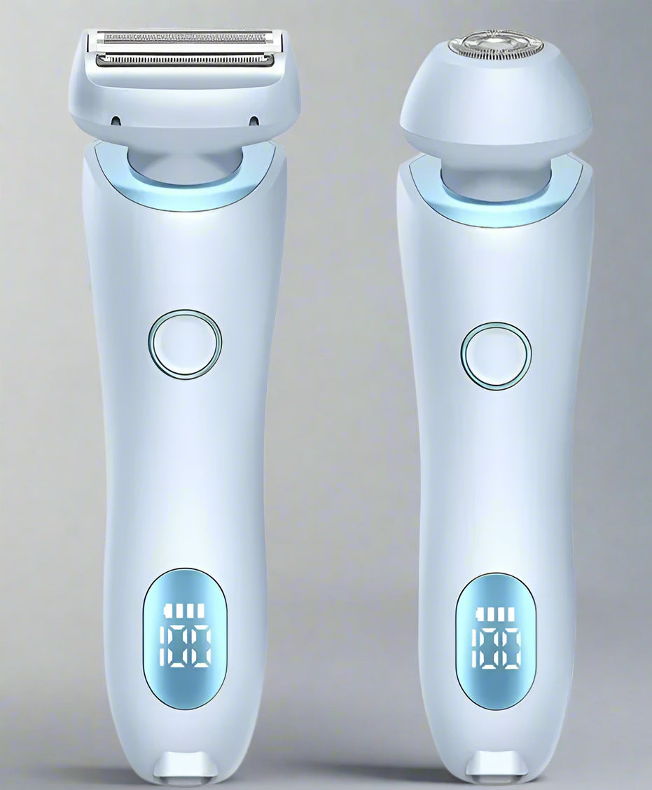 2-in-1 Women's Electric Shaver – Smooth, Gentle & Efficient Grooming