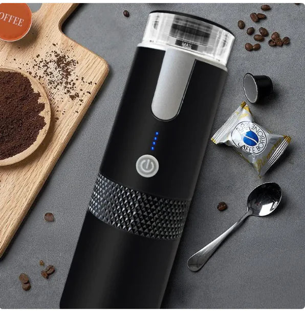 Portable Wireless Coffee Maker - Compact Capsule Machine