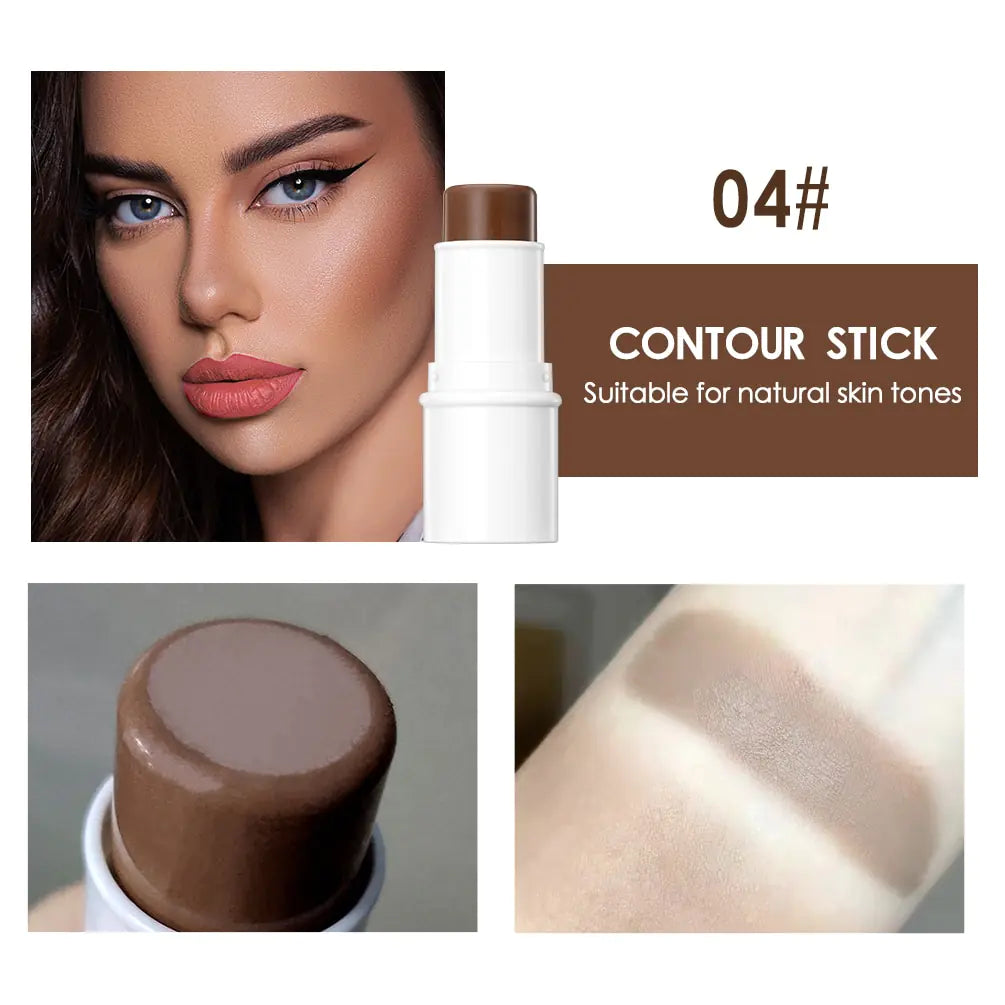 QIBEST Makeup Bronzer Stick – Instant Glow & Flawless Contouring