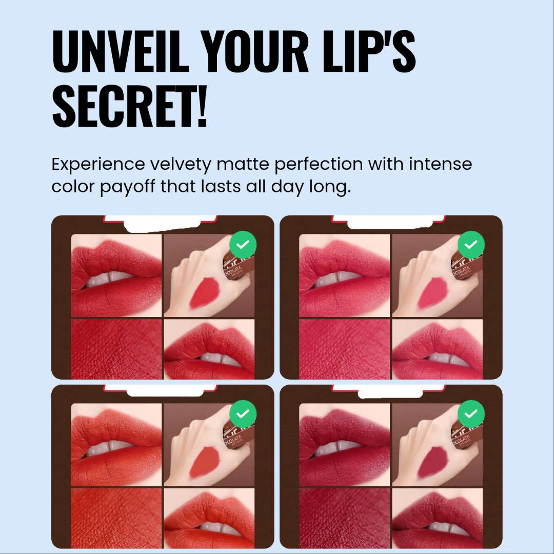 Matte Lip Glaze – Velvety Matte Perfection in Every Swipe