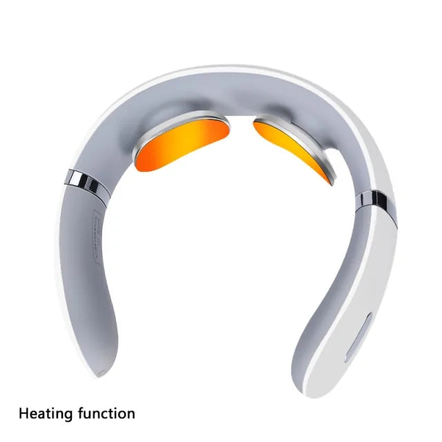 Smart Neck Massager with Adjustable Heat and Wireless Design