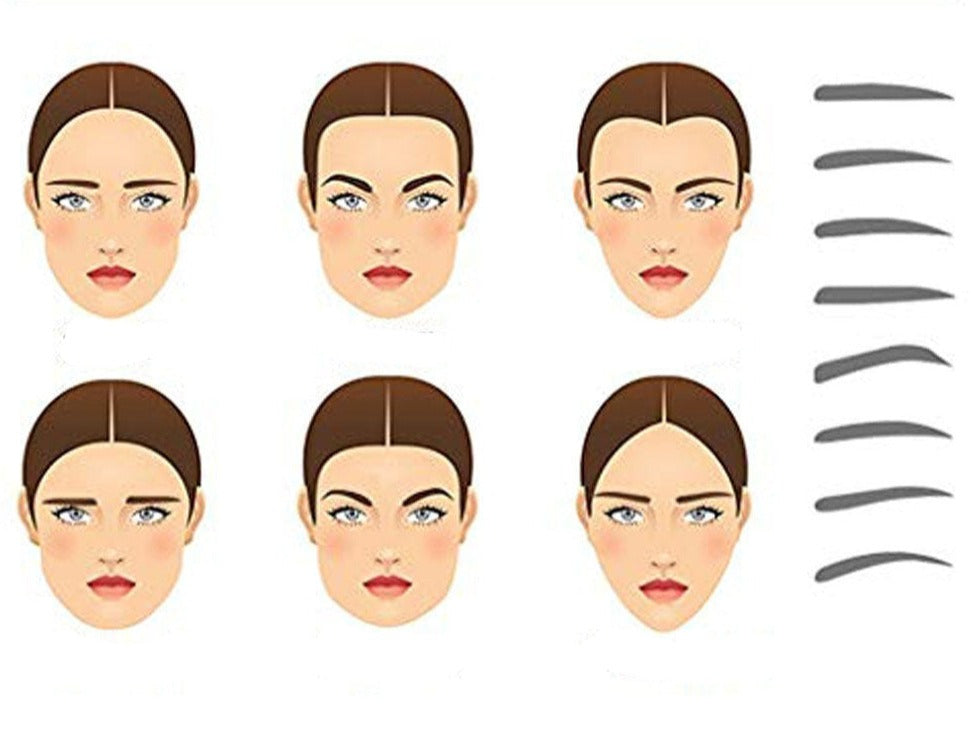 Eyebrow Shaping Template - Brynformning™