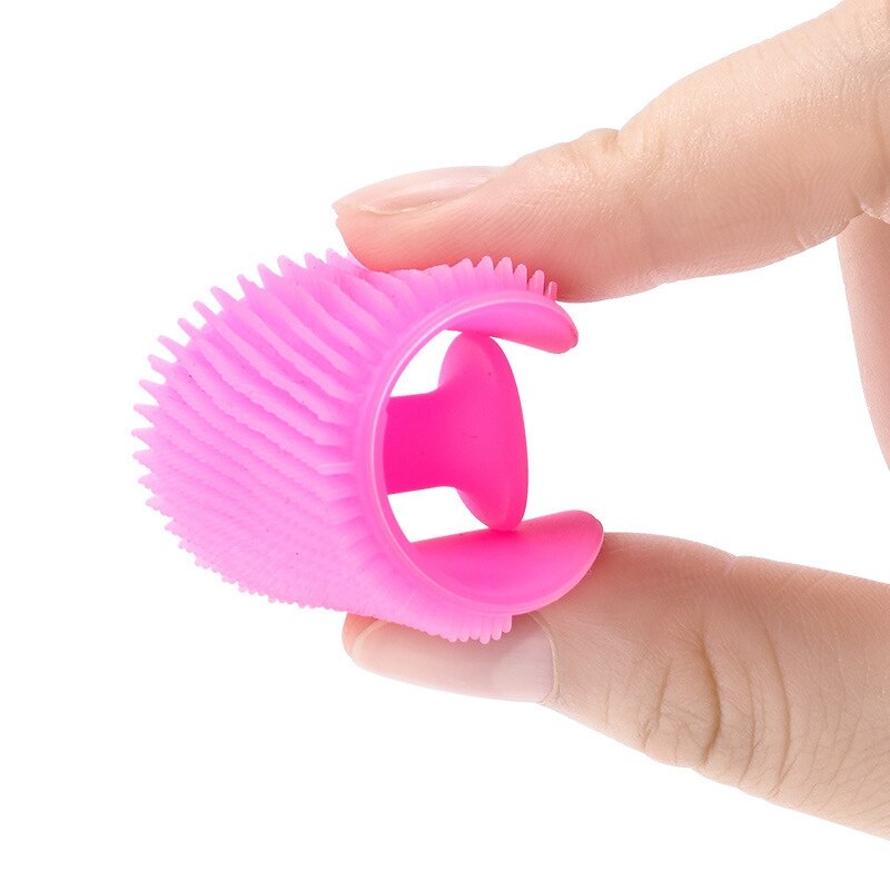 Silicone Baby Bath Brush - Gentle Scalp Massage & Hair Washing