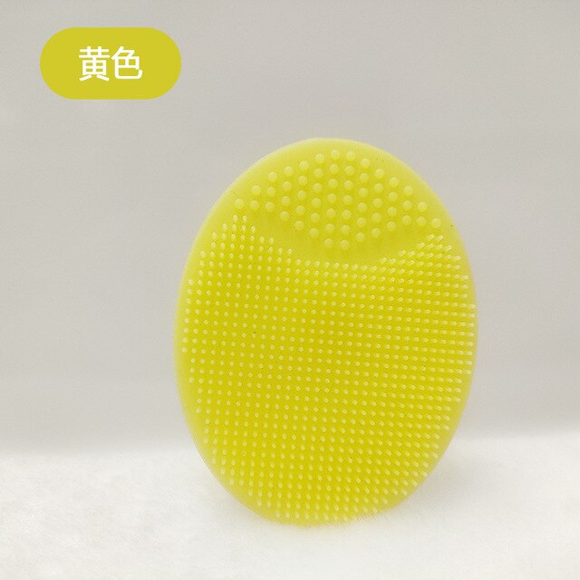 Silicone Baby Bath Brush - Gentle Scalp Massage & Hair Washing