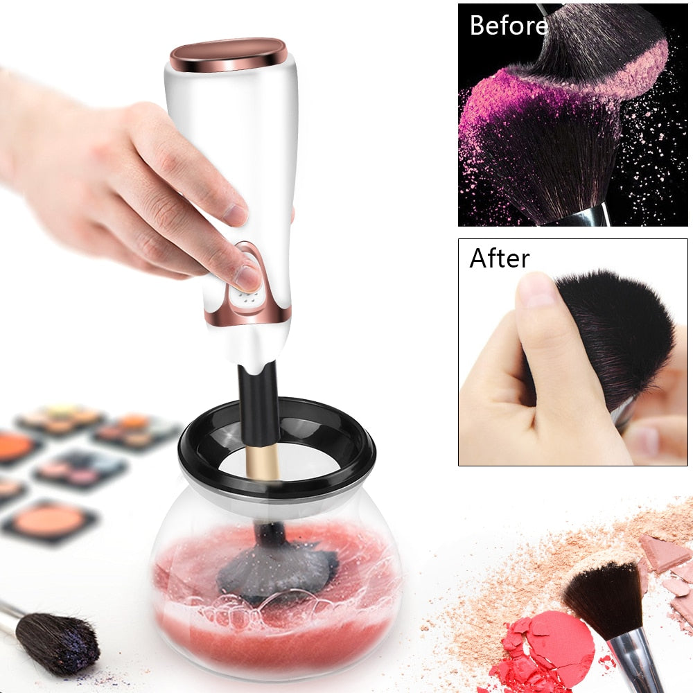 Automatic Makeup Brush Cleaner and Dryer | Effortless Deep Clean