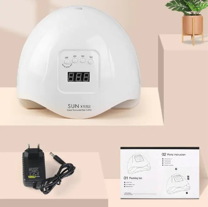 120W High Power UV LED Nail Lamp – Salon - Quality Curing at Home - GNS Beauty & Personal Care