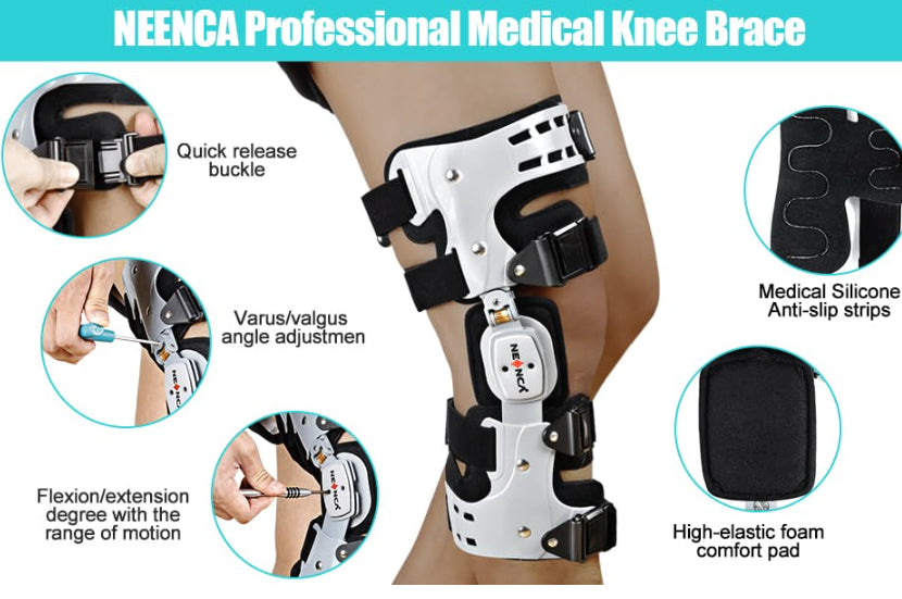 Knee Brace PRO - Advanced Support for Post-Surgery Recovery