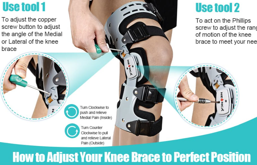 Knee Brace PRO - Advanced Support for Post-Surgery Recovery