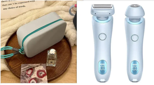 2-in-1 Women's Electric Shaver - Smooth & Gentle Grooming