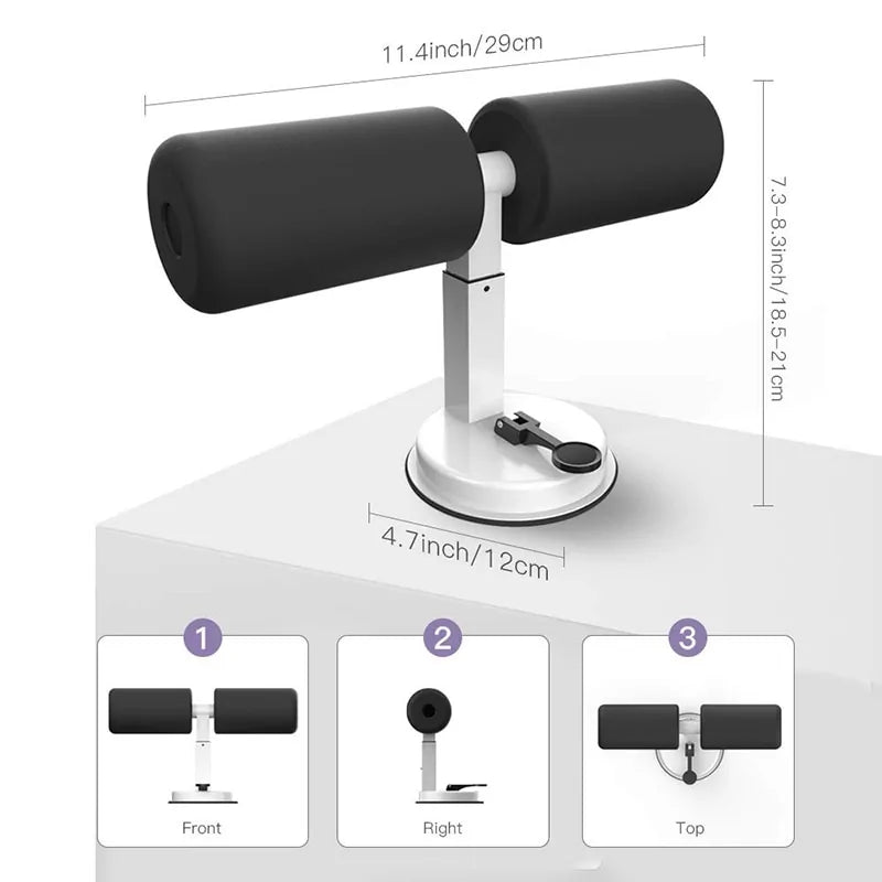 Adjustable Sit Up Bar: Core Workout Companion