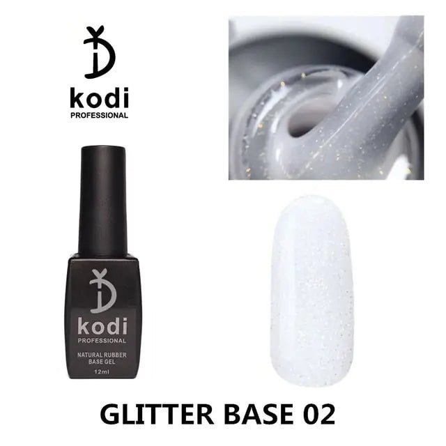 2 in 1 Glitter Nail Polish Base – Strengthen and Sparkle for Flawless Nails - GNS Beauty & Personal Care