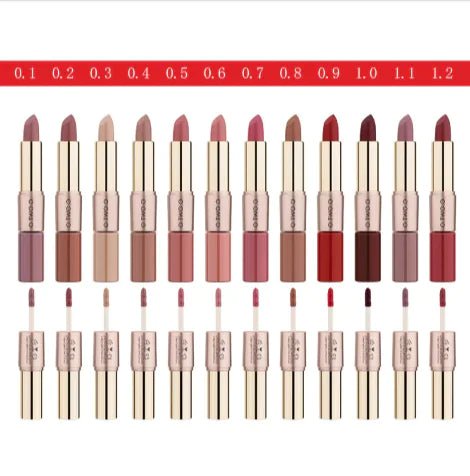 2 - in - 1 Matte Lip Gloss Duo – Double the Impact, All - Day Confidence - GNS Beauty & Personal Care