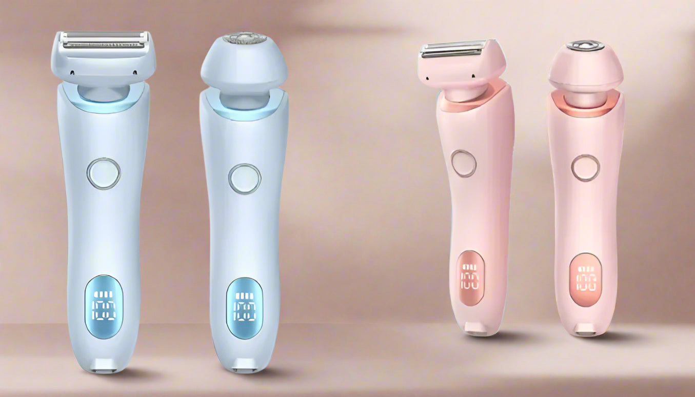 2-in-1 Women's Electric Shaver – Smooth, Gentle & Efficient Grooming