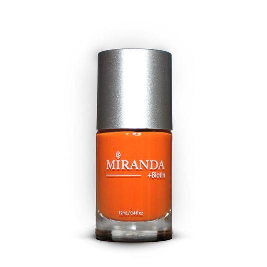 MIRANDA Plant-Based Chip-Free Nail Polish - POPPY