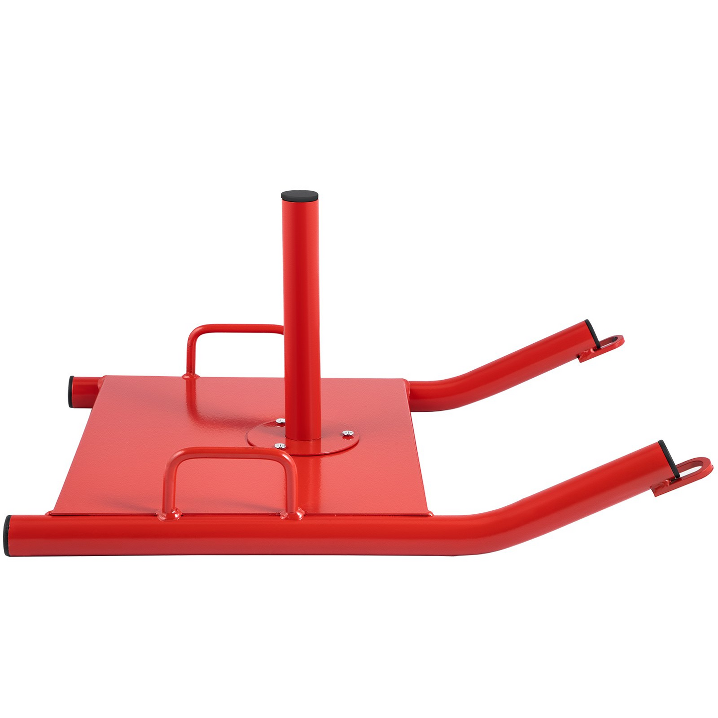 VEVOR Weight Sled for Strength Training - Push, Pull & Drag Fitness Equipment, Adjustable, Durable, Heavy Duty (Red)