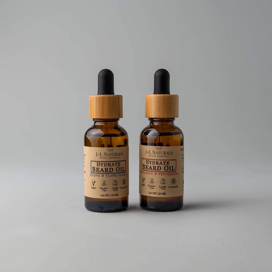 Beard Oil Duo | Growth & Hydration | Natural & Sustainable