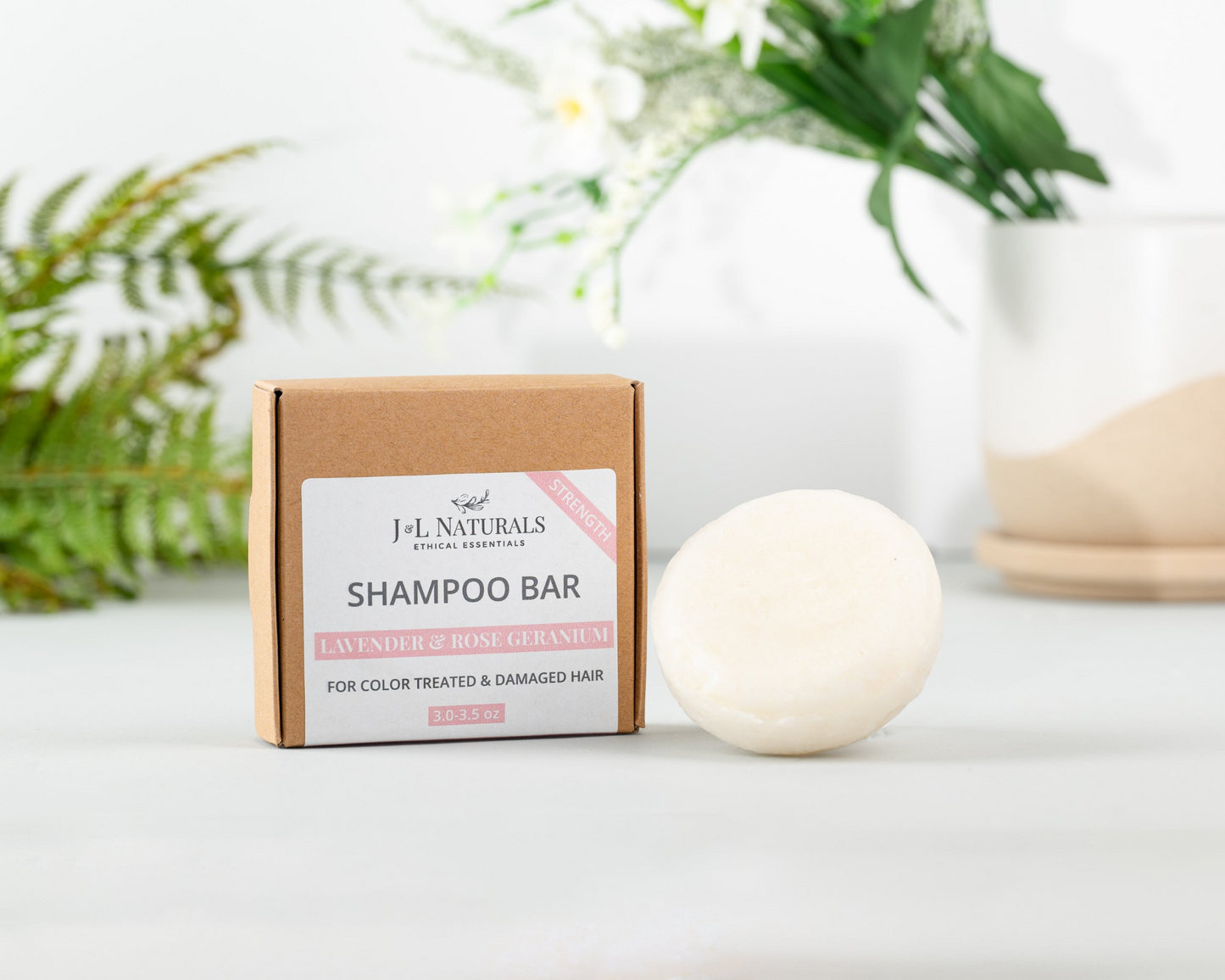 Natural Shampoo Bar Duo for Hair Growth | Sulfate-Free