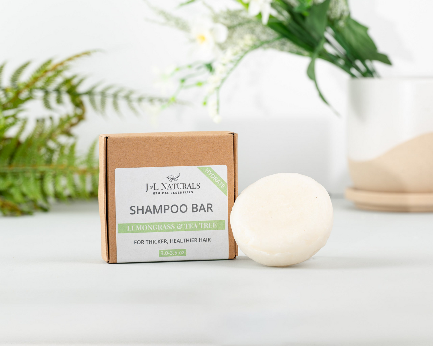 Natural Shampoo Bar Duo for Hair Growth | Sulfate-Free