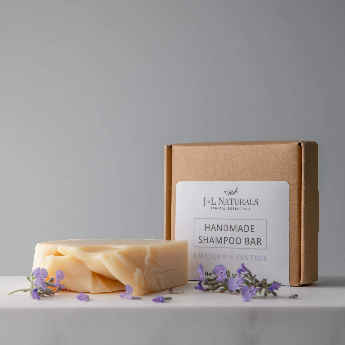 Natural Beard Wash Bar Duo - Lavender Tea Tree & Peppermint Rosemary