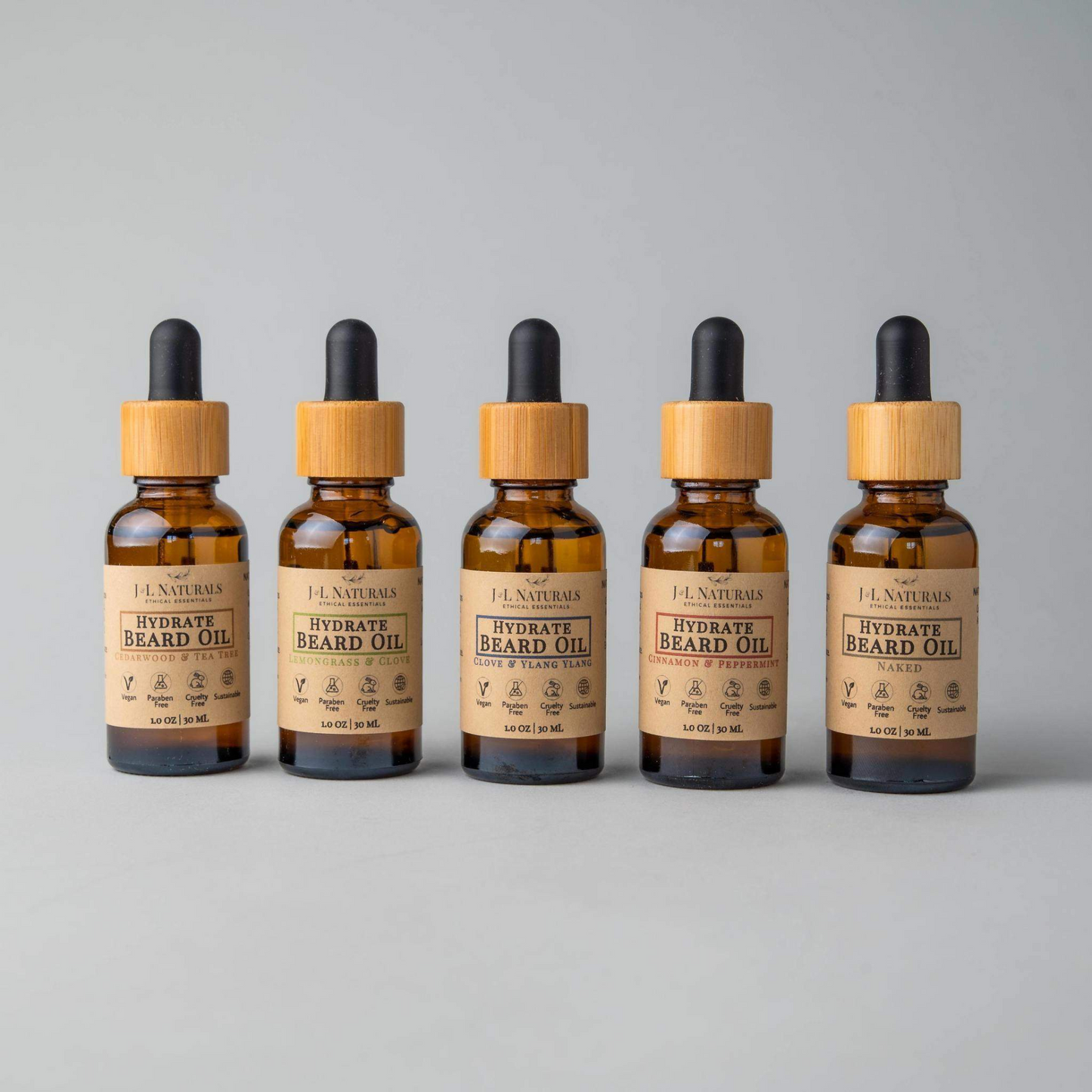 Ultimate Beard Growth Oil Set - Best Beard Oil for Fuller, Healthier Beards