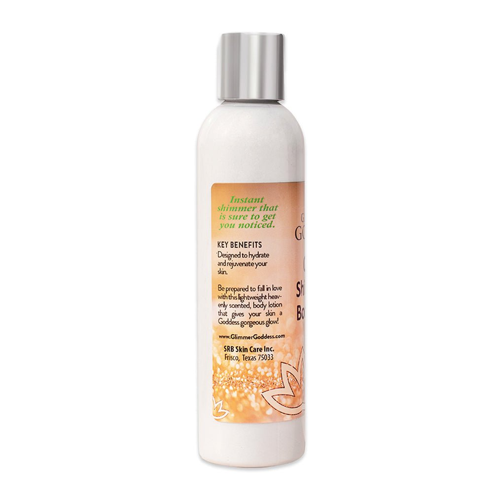 Organic Shimmer Body Lotion with Diamond Glow