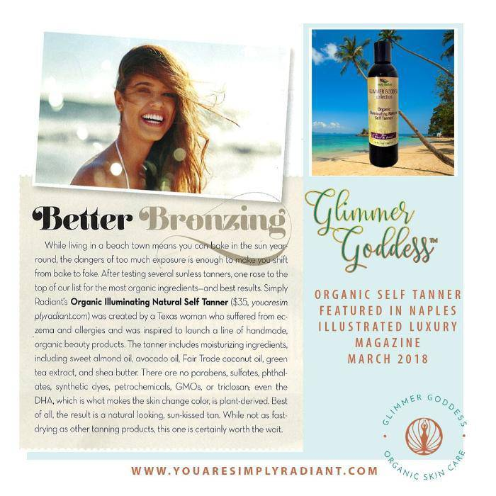 Organic Glow Self Tanning Lotion - Streak-Free, Long-Lasting & Cruelty-Free