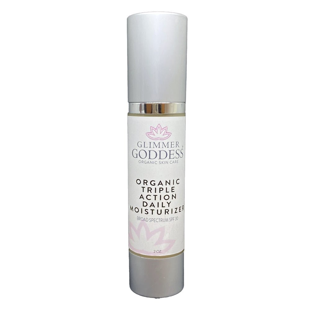 Organic Face Moisturizer with SPF 30 - Hydration & Glow