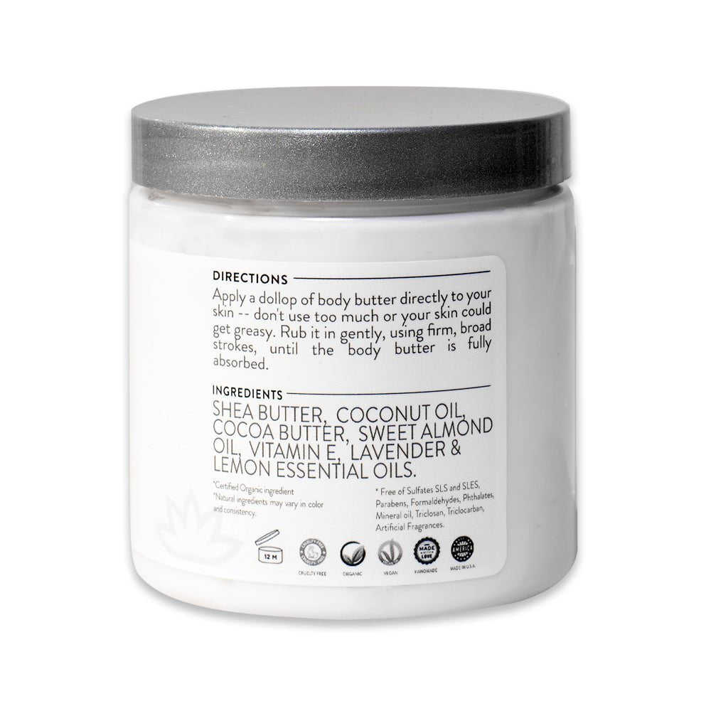 Organic Whipped Body Butter - Handcrafted & Chemical-Free