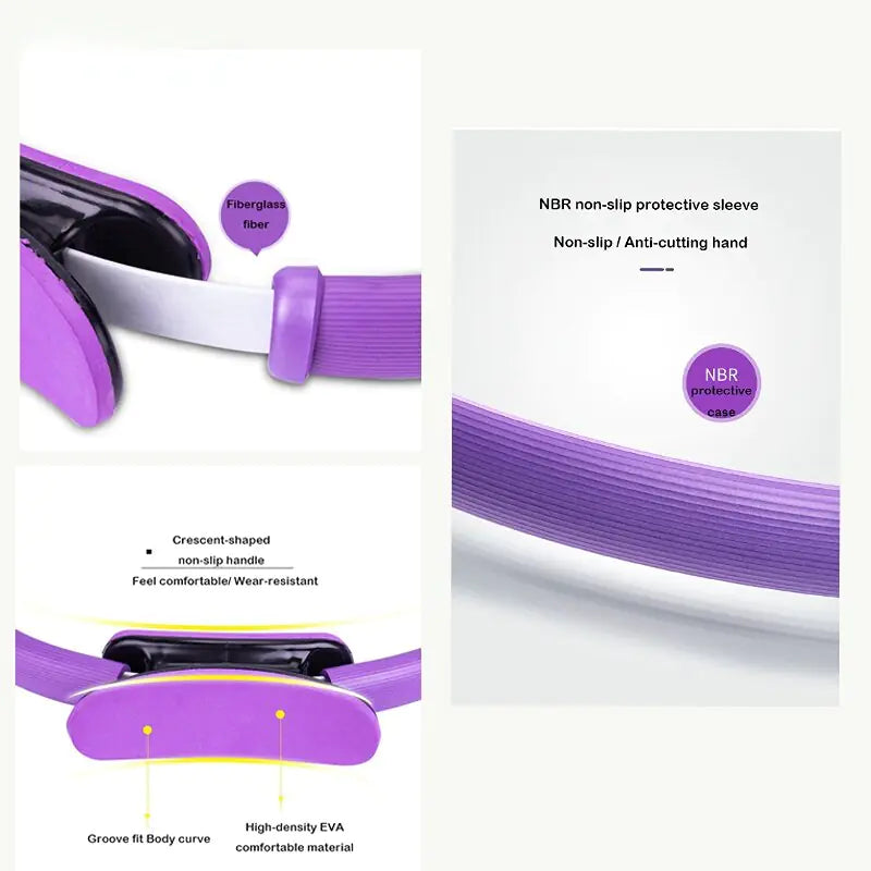 38cm Yoga Exercise Ring for Flexibility & Strength
