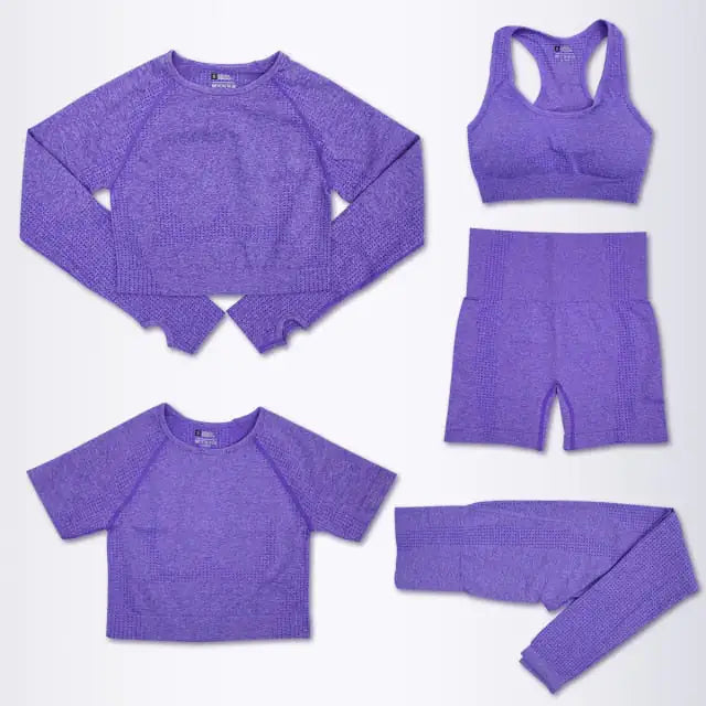 Premium Moisture-Wicking Yoga Wear Set