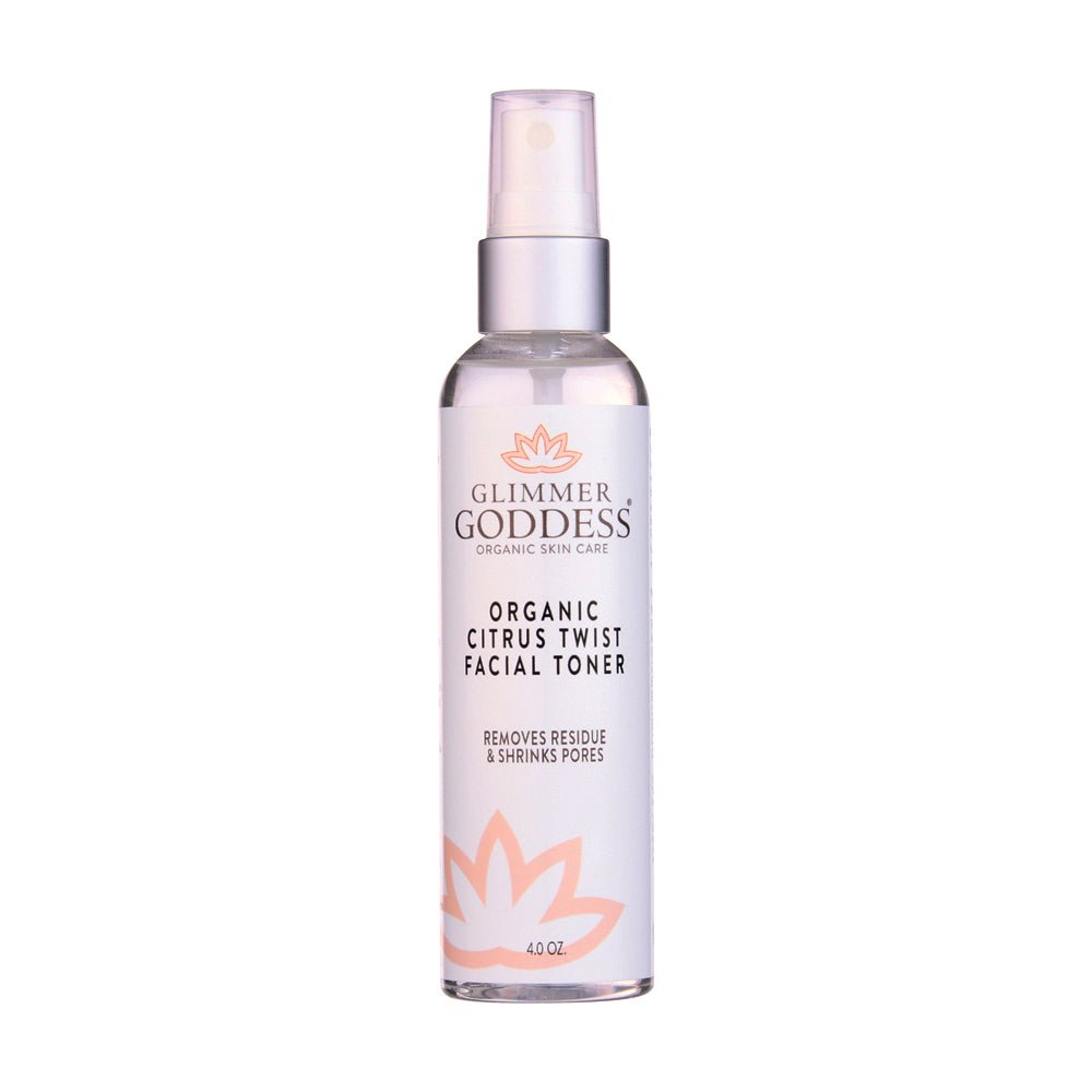 Organic Rose Water Toner with Citrus - Hydrate & Glow Naturally