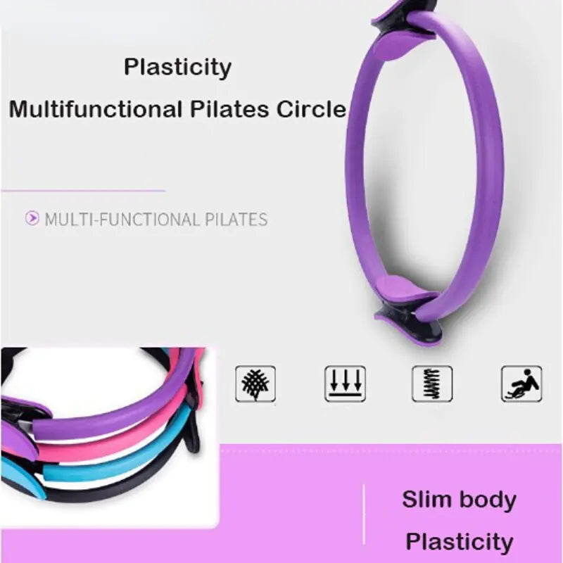 38cm Yoga Exercise Ring for Flexibility & Strength
